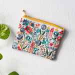 インド刺繍リボンのミニポーチ（コインケース/刺繍リボン/インド）