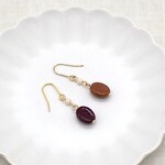 珈琲豆ピアス／イヤリング