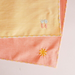 2枚setしわになりにくいランチョンマット刺繡