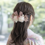 ℕ𝕠. 𝟙𝟚  成人式　髪飾り　卒業式　前撮り　振袖　袴　白無垢　色打掛　ヘッドドレス　和装　結婚式　