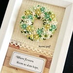 paperFlowerリース･green