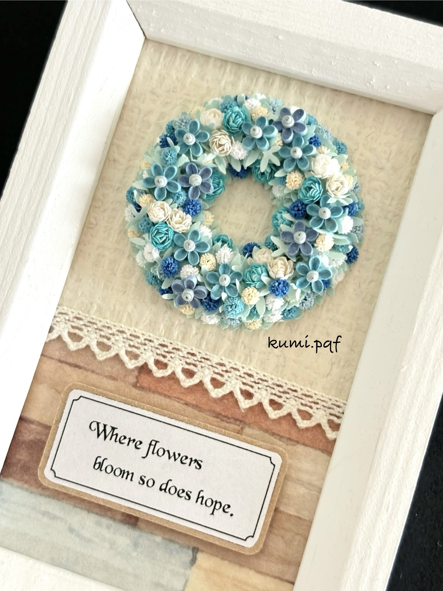 1mm幅 国産・クイリングペーパー - KUMI-Paper Quilling Flower 