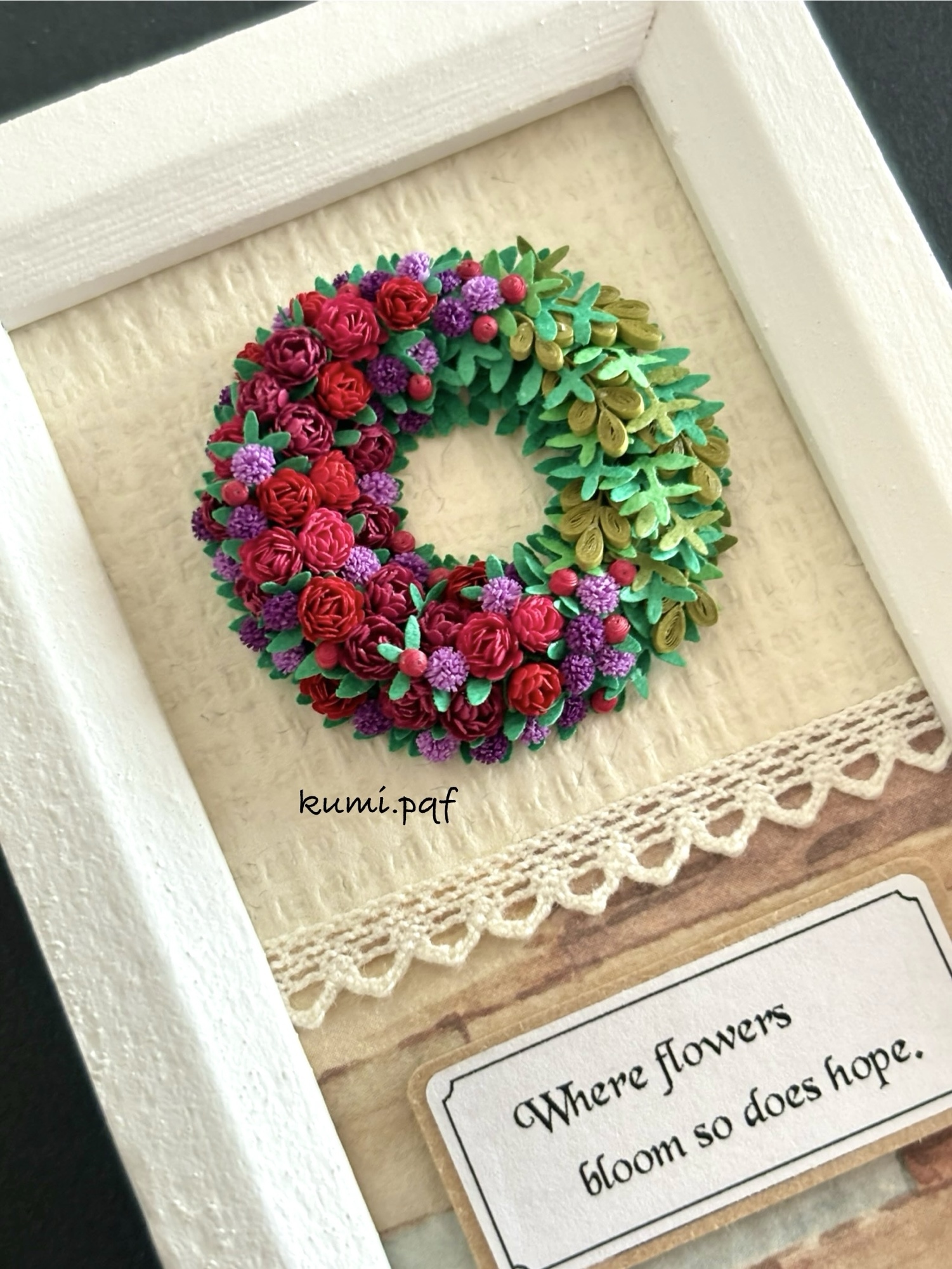 1.5mm幅 国産・クイリングペーパー - KUMI-Paper Quilling Flower