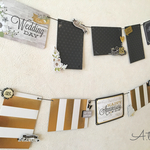 Wedding＊Photo Garland＊フォトガーランド＊フォトアルバム＊ゴールド