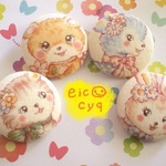 〔39感謝作品〕レトロ動物２個セット〔送料無料〕