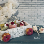 ミニチュアスイーツ　うさぎの荷車