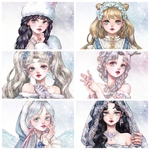 1月新作complete set creampeach様 ステッカー42枚