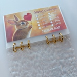 貯金リフィル3枚セット_bunny saving 35,000円分