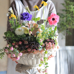 冬から春へ、目覚めの花籠＃01