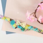 ✤ペット*首輪✤　和の花咲く小さなスタイ🌸ワンちゃんとネコちゃんのために