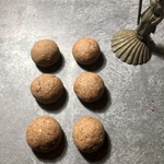チョコとコーヒーのボールクッキー