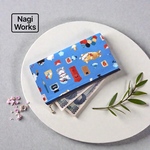 さよなら茶封筒！ お札入れポーチ  猫ちゃんの郵便屋さん【数量限定】
