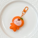 【キーホルダー】ぽよっと癒しのぽよりのちゃん🍊