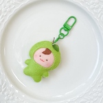 【キーホルダー】ぽよっと癒しのぽよりのちゃん🍏