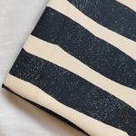 【9.5号帆布55×50】echino SWAY・ブラック×ホワイト