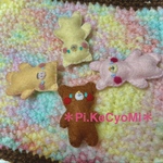 ✨sale✨☆小さな可愛いお友達♡フェルトマスコットセット☆②
