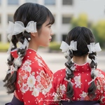 成人式　結婚式　卒業式　ウェディング　七五三　753   髪飾り　振袖　袴　和装　ツインテール　OHANA 