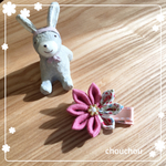 お花のヘアクリップ♪