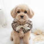 【わんちゃん用スタイ】チェックフリルスタイ  犬用スタイ  うちの子  おめかしスタイ  犬  小型犬ペットスタイ  誕生日  お祝い