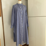 ☆新作　コットン&ウール　シャツワンピース