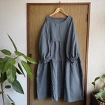SALE*ミジンコギンガム３段ティアードワンピース