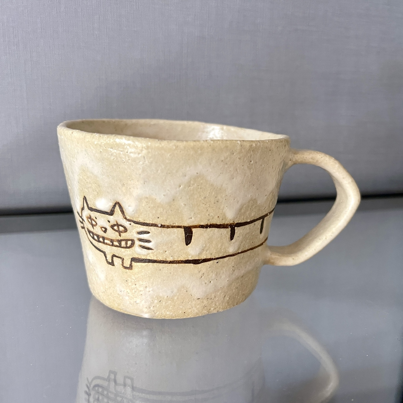 デジネコのスープカップ（ワイドマグ）
