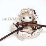 【miracocoa様専用】☆チェック柄☆　シルバニア　フリルドレス　2点セット