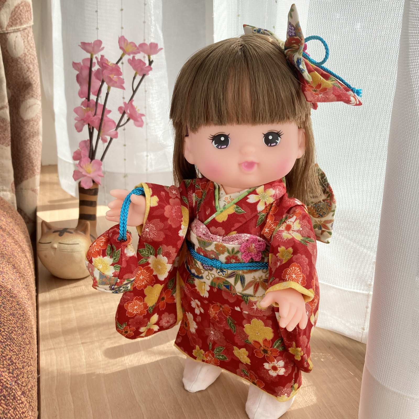 メルちゃんのウェディングドレスセット - メルちゃんの着物＊ひろひろ