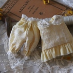 ミモザ刺繍のお洋服set