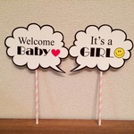 マタニティフォト、ベビーフォトに♡フォトプロップス(女の子用)