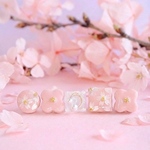 【桜】春 美濃焼 花 ピアス 桜 イヤリング サクラ さくら