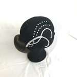 HA-19 Ballroom dance accessories Butterfly motif 社交ダンスヘアアクセサリー　ヘアオーナメント