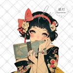 no.262オリジナル人物ステッカー