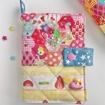 \ｼｬｶｼｬｶﾊｰﾄ♡/苺ショートな平成キルトシール帳🍰レトロピンク🍒🩷