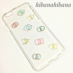✳︎丸・三角・四角✳︎のiPhoneケース ［ iPhone6・iPhone6s ］ 