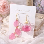 桜と共に🌸*･/桜ピアス/さくら