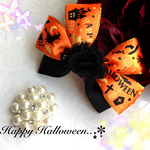 【送料無料】キラキラ可愛い♡ハロウィンヘアクリップ♡
