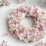 sakura ✳︎ リース  / ひな祭り / 卒業 / 送別 / 春リース / 桜リース / 母の日 /ドライフラワー / プリザーブドフラワー / スプリングリース