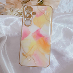 GALAXY S24ケース　テクスチャーアート　アルコールインクアート　ニュアンス　シンプル