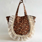 お客様専用カート　vintage fabric gather bag  