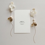 No.12 ( pierce / earring ) lace flower long chain