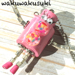 女の子ロボットのネックレス 