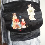 作り帯④★にゃんこ姫★胴部・太鼓部一体型付け帯