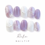 パープル🪻ニュアンスネイル♡