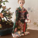 振袖　　リカちゃんも着られます