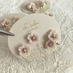 【3点セット】小さな桜のイヤリング/ピアス