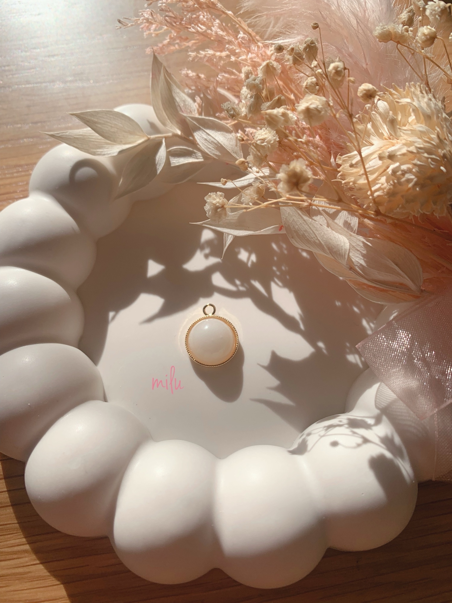 母乳ジュエリー ハート♡のキーホルダー - milu | minne byGMOペパボ
