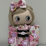 ハンドメイド　イーマリーちゃん　和柄の着物