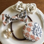 ママとお揃いリバティ☆ Sleeping Rose オシャレセット ハロウィン