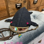 【大きめオーダー商品】オオサンショウウオのがま口サコッシュ